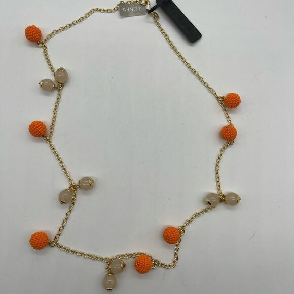 J.Crew Long w/ Detailed Beads Necklace NWT - Picture 2 of 2